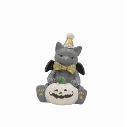ハロウィンレジンオーナメント25-AキャットWH / ホワイト（HGHW01WH）