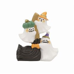 ハロウィンレジンオーナメント25-D-3ゴーストGR / グリーン（HGHW04GR）
