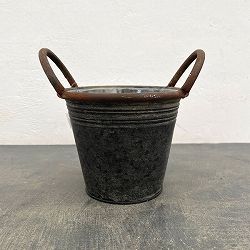 ブリキハンドルポット Sサイズ（BAGP1003S）