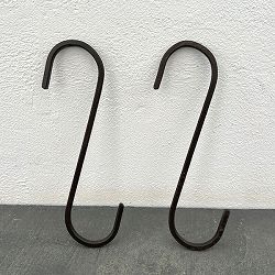 ジョセフアイアン ロングS字フック 2本セット Sサイズ（DTFF6007SW）