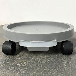 プラスチックトレイ（キャスター付き） 28cm（TPL001）