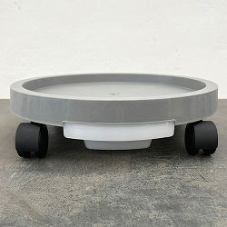 プラスチックトレイ（キャスター付き） 40cm（TPL003）