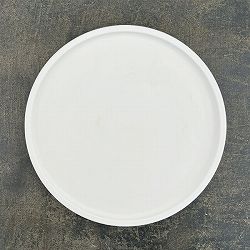 Sen シリーズ：プレート 丸 Mサイズ（直径18.4cm）ホワイト