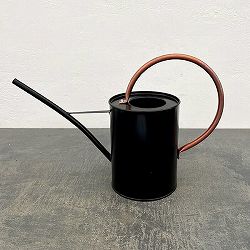 エッシャーデザイン：ジンク製ジョーロ・ブラック1.64リットル（ＴＧ362）