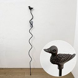 エッシャーデザイン　プランツサポートPY27：スパイラル あひる