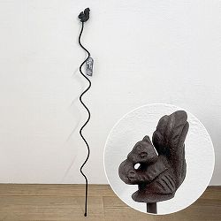 エッシャーデザイン　プランツサポートPY27：スパイラル りす