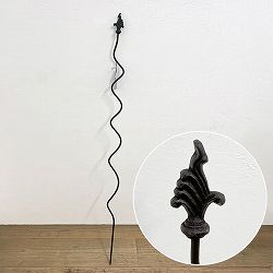 エッシャーデザイン　プランツサポートPY27：スパイラル フェザー（羽）