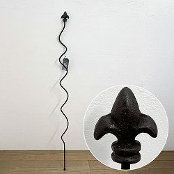 エッシャーデザイン　プランツサポートPY27：スパイラル スペア（やり）