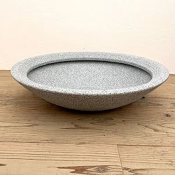 Stewartのヴァレーゼ ローボウル 18L (直径60×高さ15cm) アルパイングレー