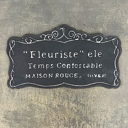 フルーリストプレート　ブラック（UN2227）