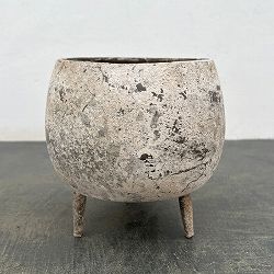 ミルヴァ：足付ボウルS（直径14.5cm／底穴なし）