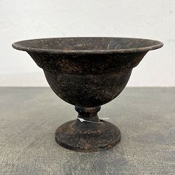 ルチア：カップ 黒（直径15.5cm／底穴なし）