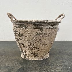 ミルヴァ：オーヴァルバケットS（幅26cm・奥行16cm／底穴なし）