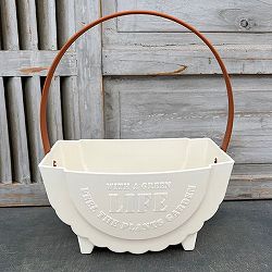 ワンハンドプランター（270型CA　ホワイト） 3個セット