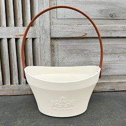 ワンハンドプランター（270型EL　ホワイト） 3個セット