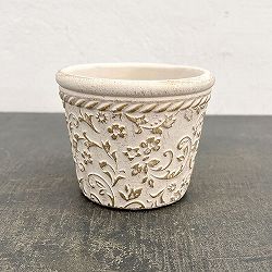 カノンフラワー：ベーシック 3 ホワイトゴールド（CQ2602WG）高さ9.5cm