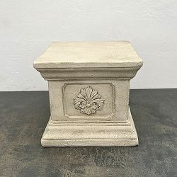 ボタニーフラワースタンド スクエア  ホワイト（GFB508WH）／25cm角、高さ22.5cm