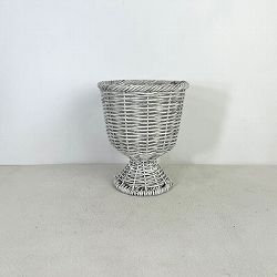 ガンセトカップSアンティークホワイト（KM793）直径13.5cm、高さ16cm（内径11.5cm）