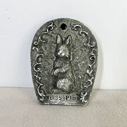 ラパンプレートM（TP727）幅10.3cm、高さ12.8cm