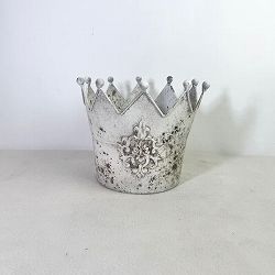 クローヌポットSホワイト（UF621）直径18cm、高さ11cm（内径16cm）