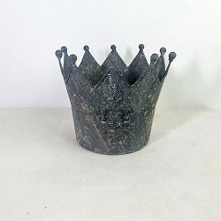 クローヌポットSダークグレー（UF623）直径18cm、高さ11cm（内径16cm）