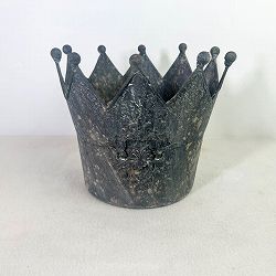 クローヌポットMダークグレー（UF624）直径22cm、高さ12cm（内径19cm）