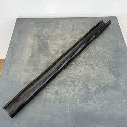 ねこの登り棒：ねこ型登り棒 （クリアブラック）L100ｃｍ（外寸：幅約8ｃｍ x 長さ100ｃｍ）