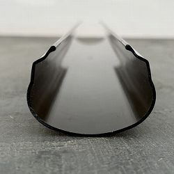 ねこの登り棒：ねこ型登り棒（クリアブラック） M50ｃｍ（外寸：幅約5.5cm x 長さ50cm）