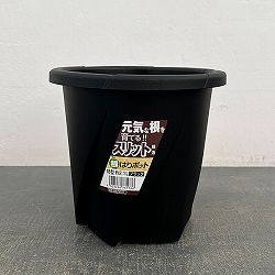 根はりポット 18型（直径18.0cm、高さ17.0cm、容量2.10L）ブラック