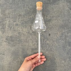 HARIO プランターに挿す水やり器 PM-200-P（直径8cm、高さ31.5cm、容量200ml）