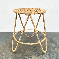 クルブ：ディスプレイチェア　L／ベージュ／PB14BG（直径32cm、高さ35.5cm）