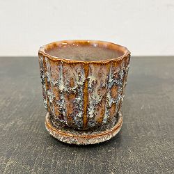 ソル：ポストS　ホワイト4615（直径8cm）・皿付