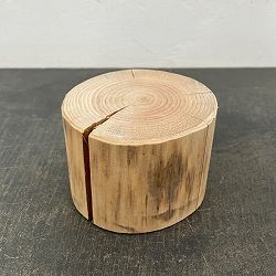 ヒノキ台（ロング）（高さ約8ｃｍ、幅約9ｃｍ）