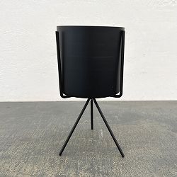 ミーア 22KK（ブラック・直径11cm）23112（底穴なし）