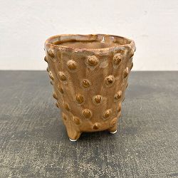 バンプブラウンS（直径11.5cm 高さ12.5cm）