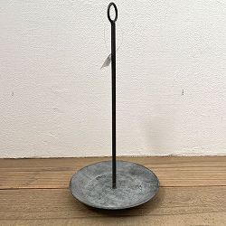 ブリキトレイ：ハンギングソーサー（直径約15cm）Mサイズ1枚（BAGT4100M）