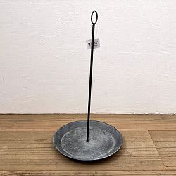 ブリキトレイ：ハンギングソーサー（直径約22cm）Lサイズ1枚（BAGT4100L）