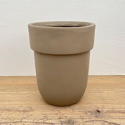 フラップ プランター26/31 M ブラウン（直径26.5cm、高さ34cm）