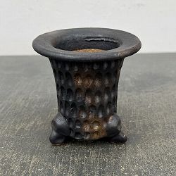 信楽焼き：万山オモト 3.5号（直径約9.5cm）