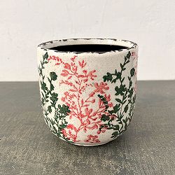 ブルーミー セラミックポット ピンク Sサイズ（SHUN003S）直径13.5cm、高さ13.5cm