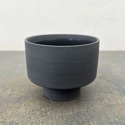 花脊（はなせ）黒S（直径9.8ｃｍ）・鉢のみ