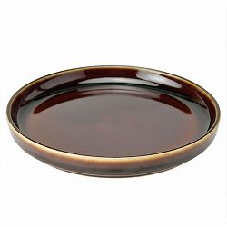 [ギフトに]盆栽用受け皿：丸型　茶色