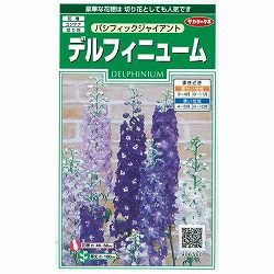デルフィニウム：パシフィックジャイアント 2袋セット[サカタ　花タネ]