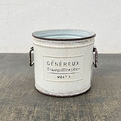 ジェネルサークルSホワイト(MH1854)　幅10.5cm、高さ9cm、(内径9.7cm)