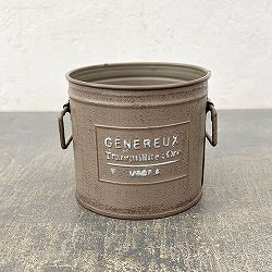 ジェネルサークルSブラウン(MH1858)　幅10.5cm、高さ9cm、(内径9.7cm)