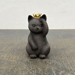 レジンアニマルキャットE-BK / ブラック（HG05BK）