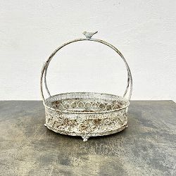 ジャンヌバードトレイポットB（YG40）幅32cm、高さ9cm