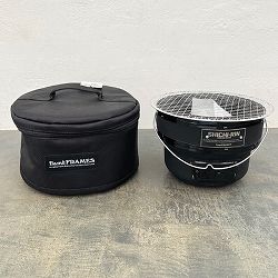 SHICHIRIN ROUND：七輪ラウンド型本体・専用ストレージバッグのセット