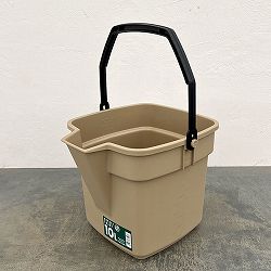 バケツ・エンジョイ 10L（29.5cm、28.2cm、高さ24cm） サンドブラウン