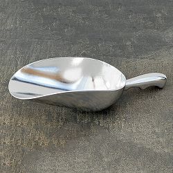 アルミスコップ丸型 Lサイズ(26×10×6cm)